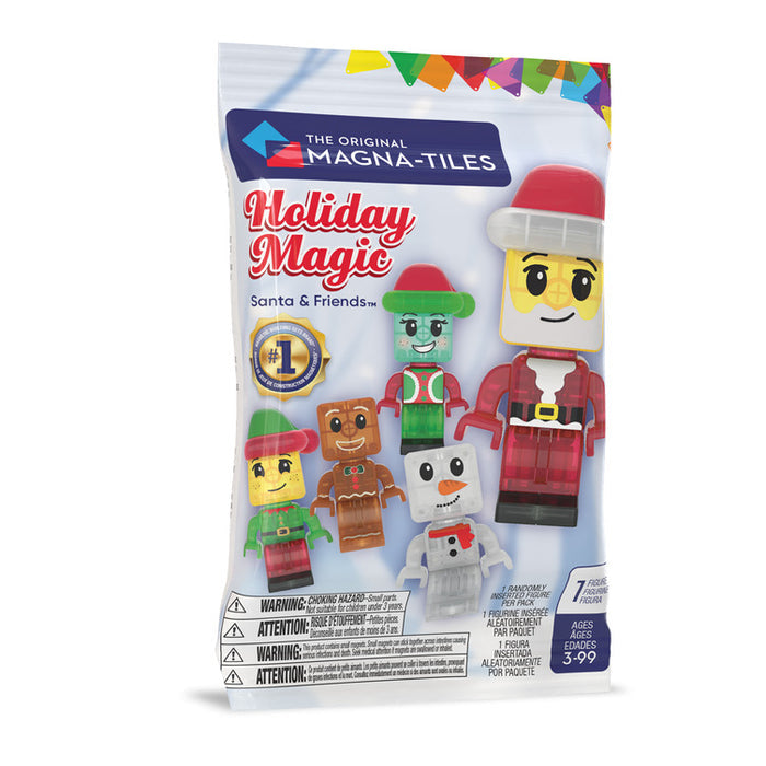 Magna Tiles Holiday Magic Santa &Friends