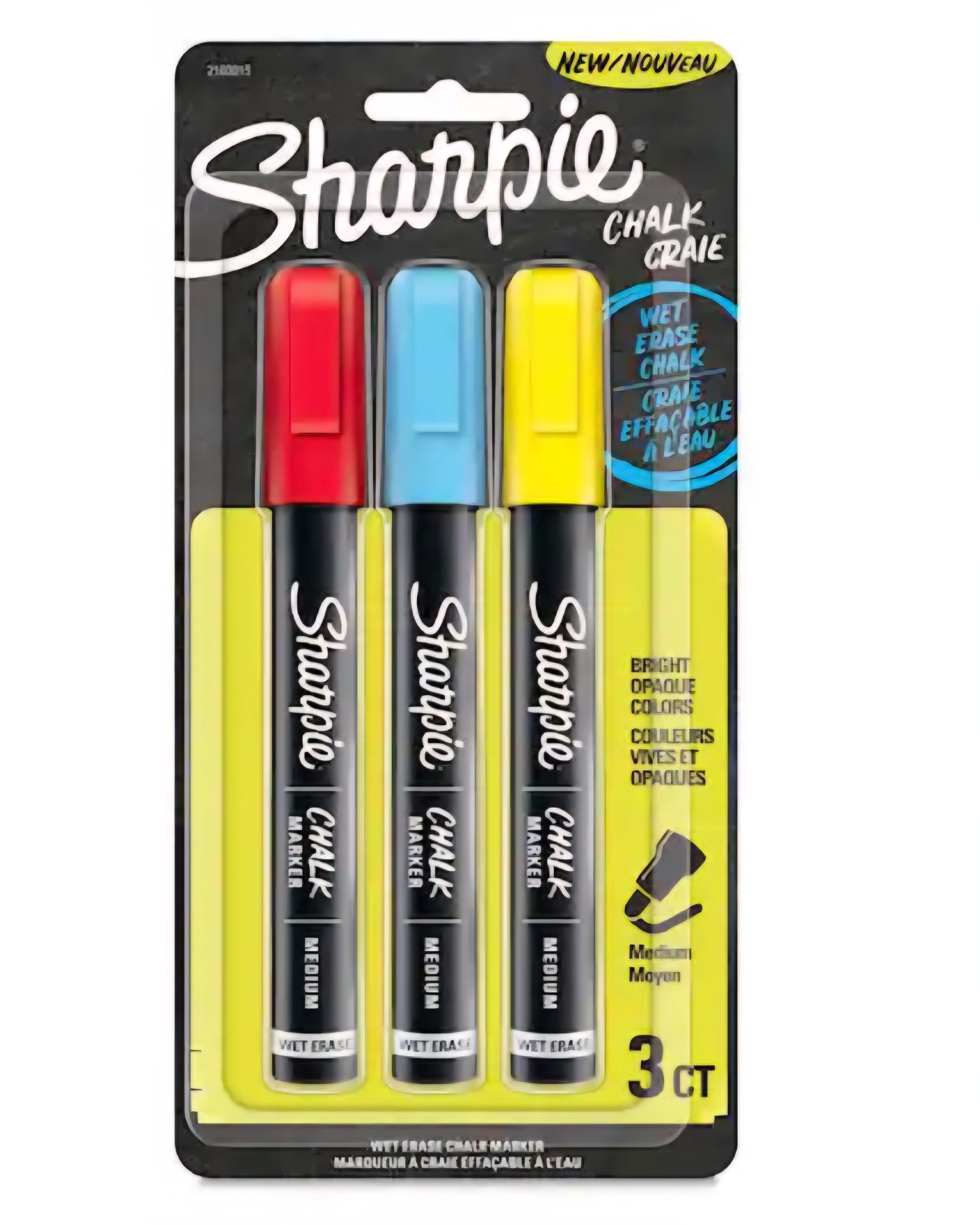 Sharpie® Primary Medium Point Wet Erase Chalk Markers