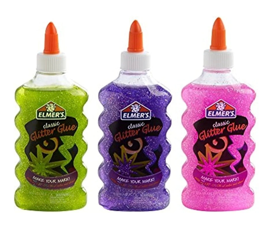 Elmers glitter glue