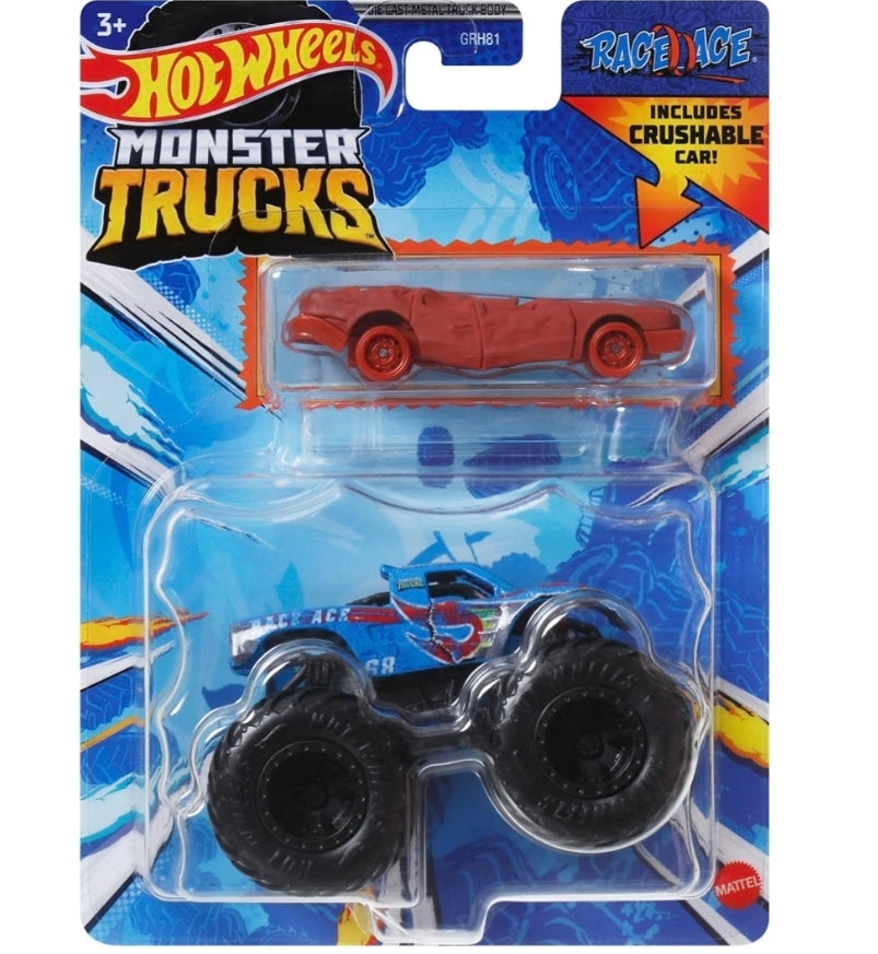 Hot Wheels Monster Trucks Crushable Car