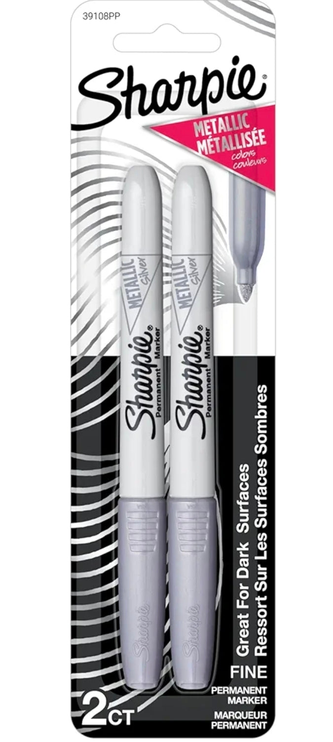Sharpie Metalic Gray