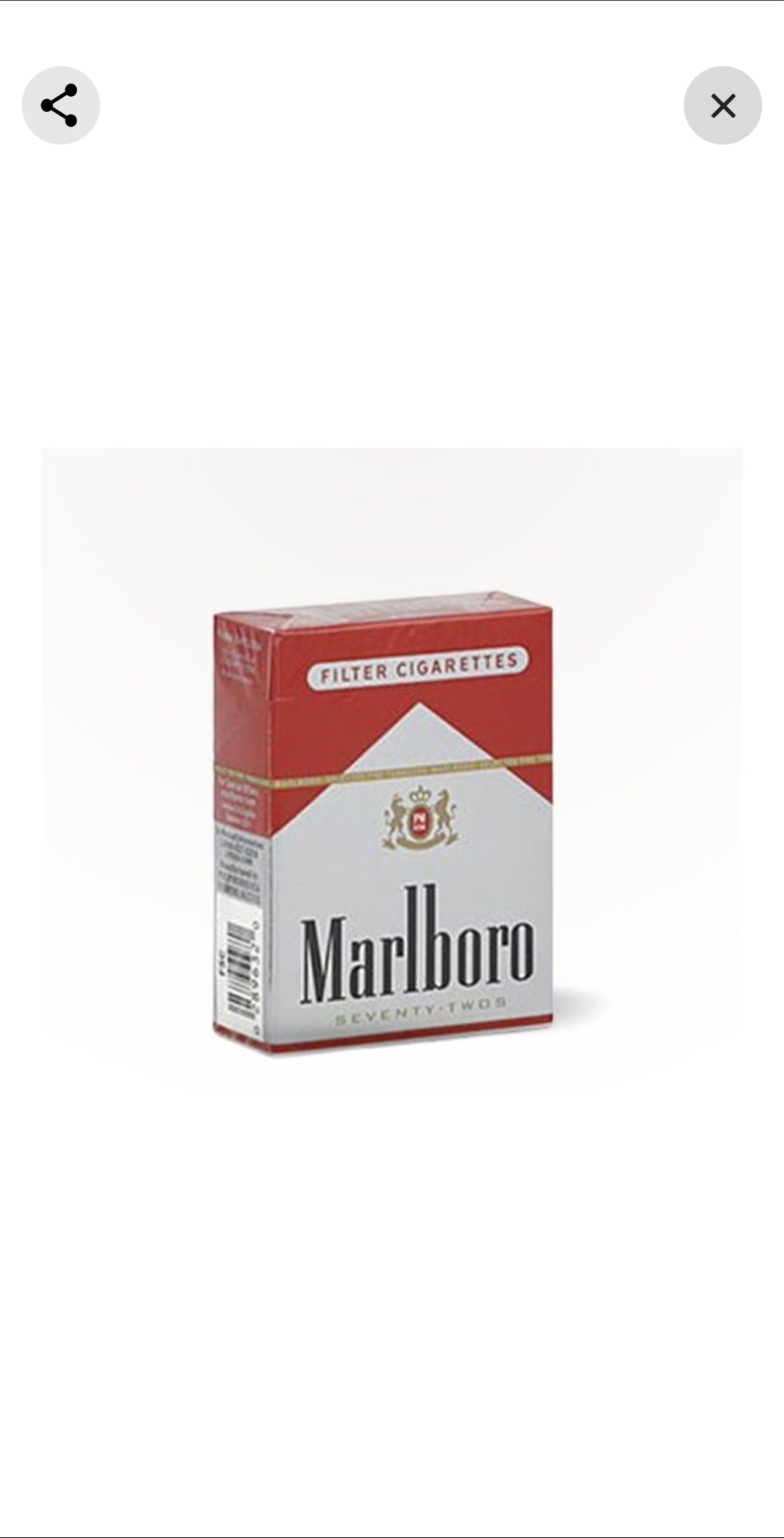 Marlboro cigarettes