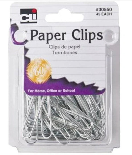 CLI Paper Clips 45 count