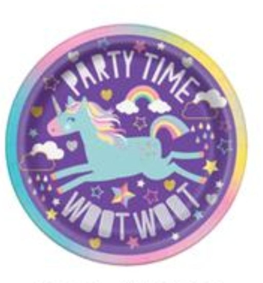 8 Count Happy Birthday Plates