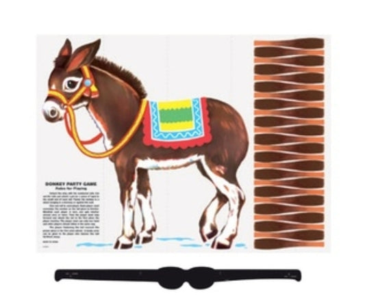Unique Party! Pin The Tail On The Donkey Party Game