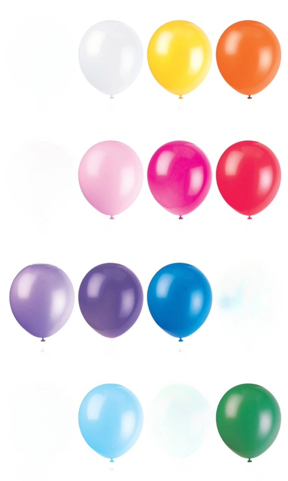 Unique Party Latex Balloons
