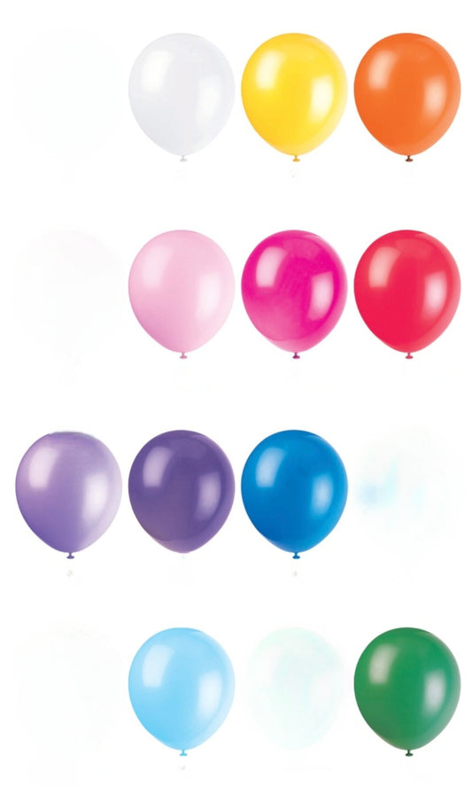 Unique Party Latex Balloons