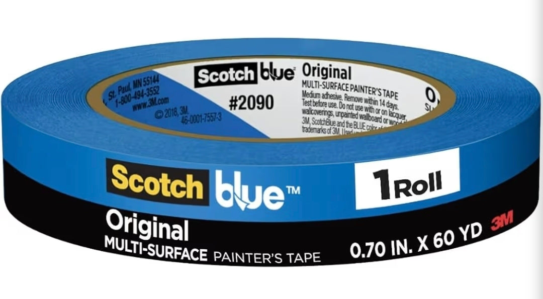 Scotch Blue Multi-Surface Painters Tape 0.70 x 60 yd