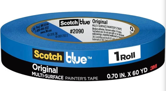 Scotch Blue Multi-Surface Painters Tape 0.70 x 60 yd
