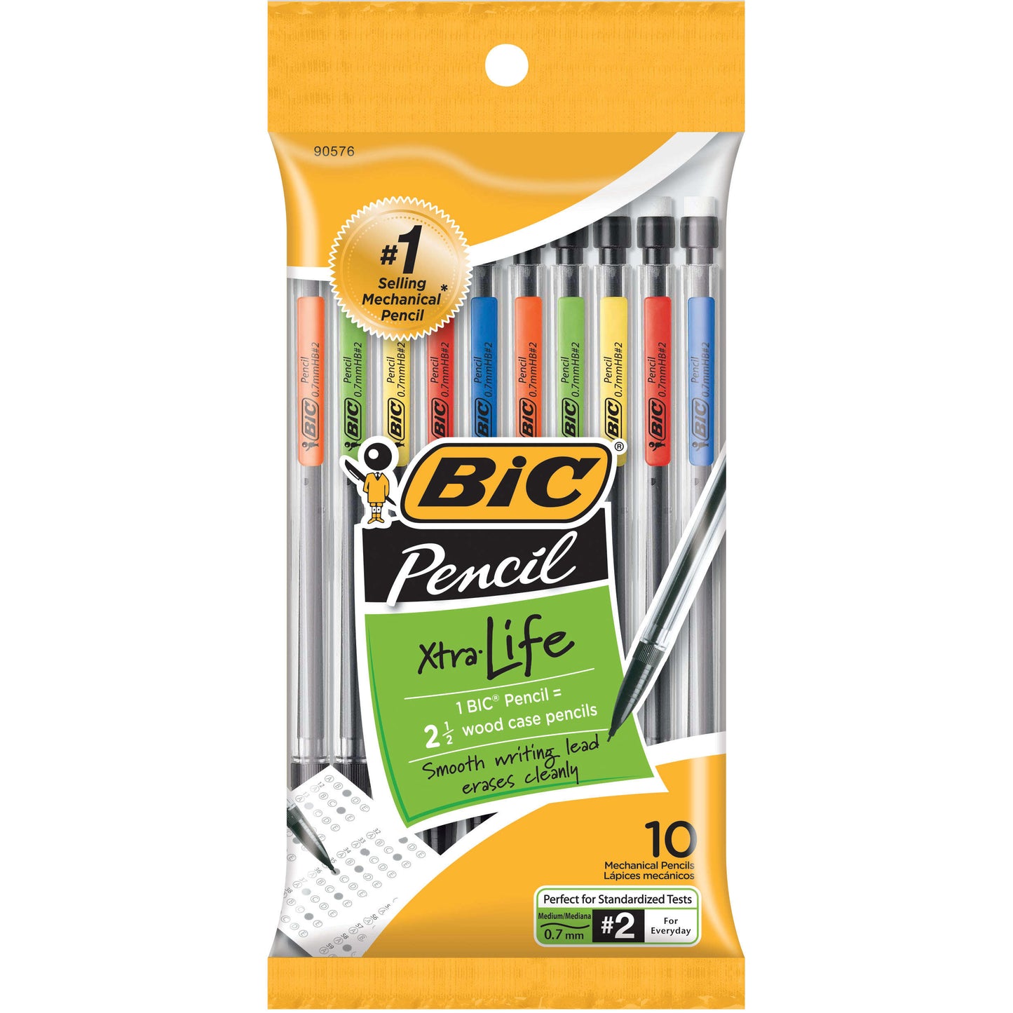 BiC Mechanical Pencils, 0.7mm (10 Pack)