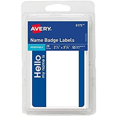 Avery Name Badges Labels