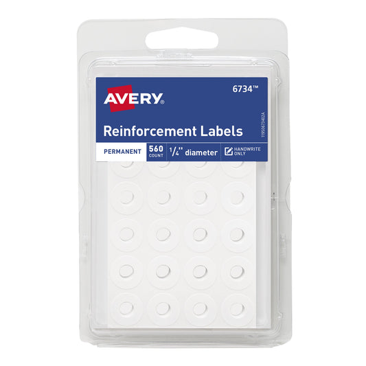 Avery Reinforcement Labels