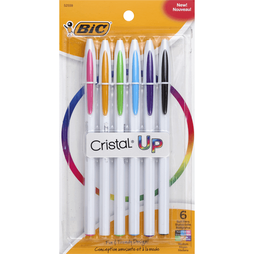 BiC Crystal Up Ballpoint Pen (6 pack)