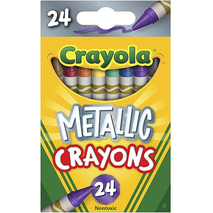 Crayola Metallic Crayons (24 Pack)