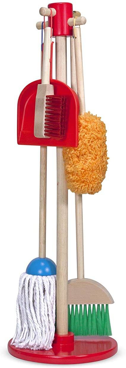 Dust! Sweep! Mop! 6 Piece Playset