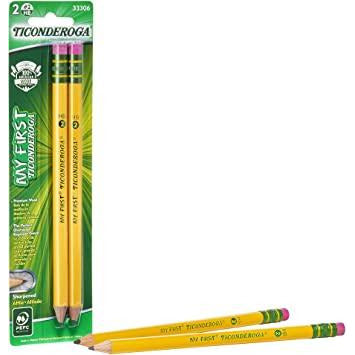 My First Ticonderoga #2 (2 Pack) Sharpened