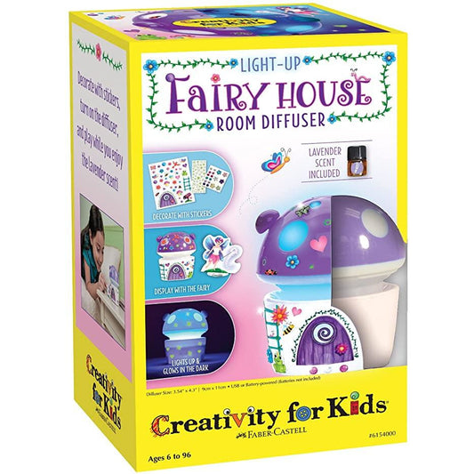 Room Diffuser Light Up Fairy House