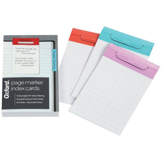 Oxford Page Marker Index Card