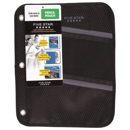 Five Star Pencil Pouch (11"x 8 3/4")