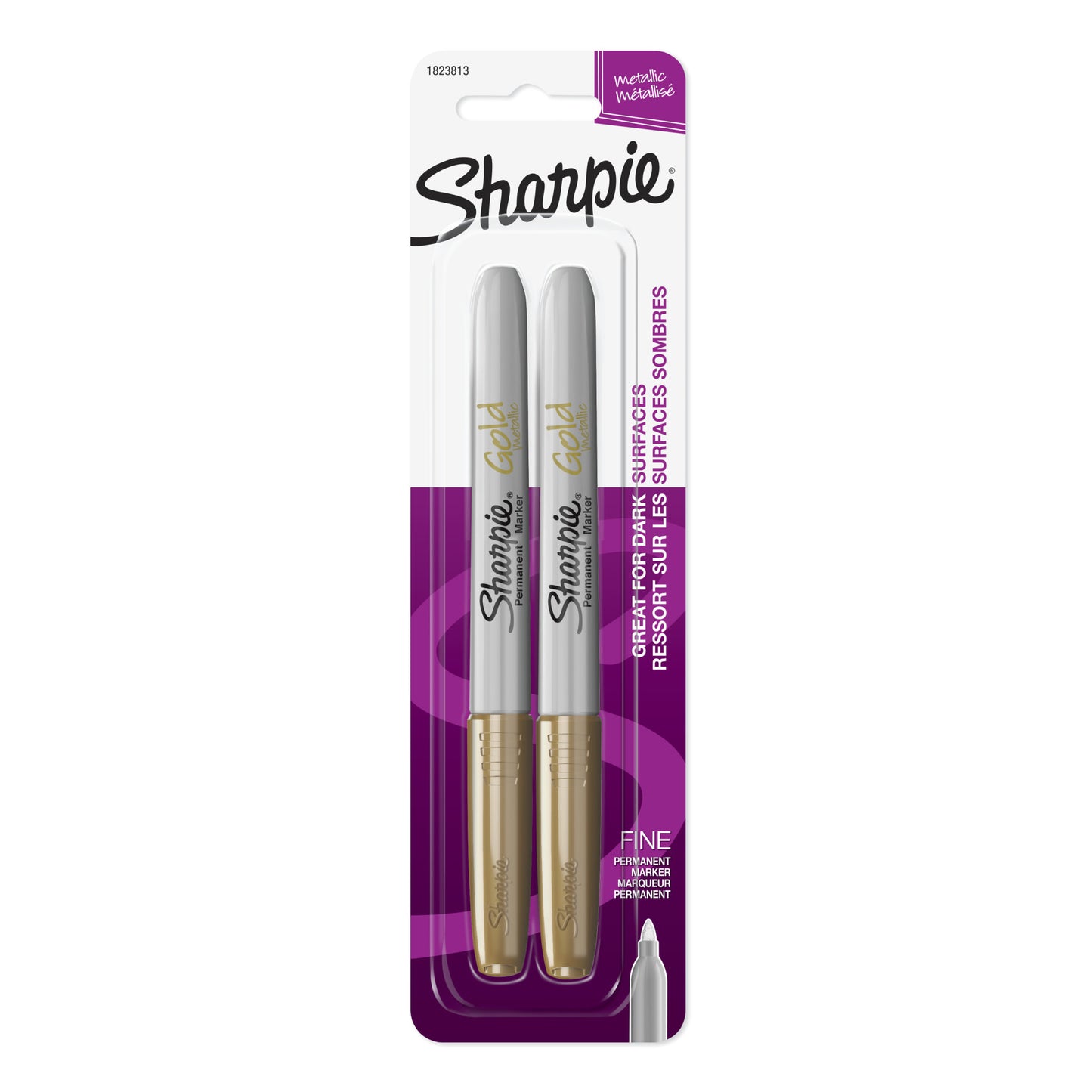 Sharpie Metallic Gold (2 Pack)