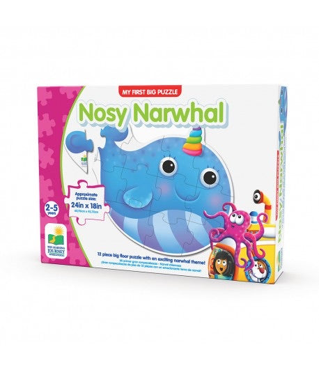 My First Big Puzzle -Nosy Narwhal