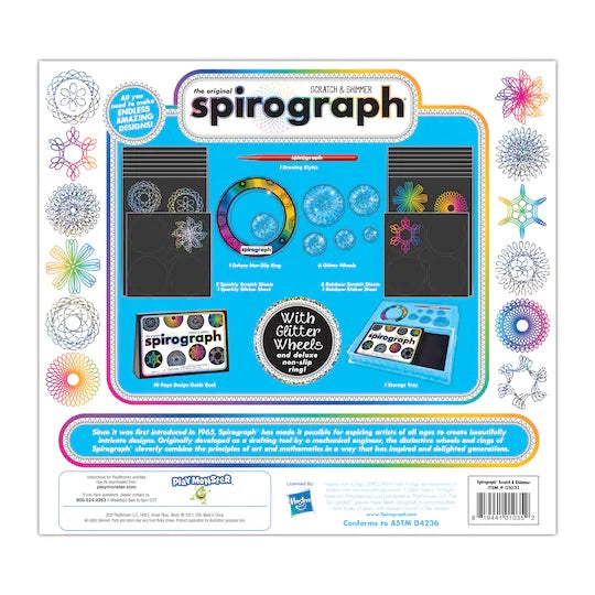 Spirograph - Scratch & Shimmer