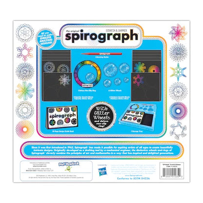 Spirograph - Scratch & Shimmer