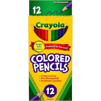 Crayola Colored Pencils (12 Pack)