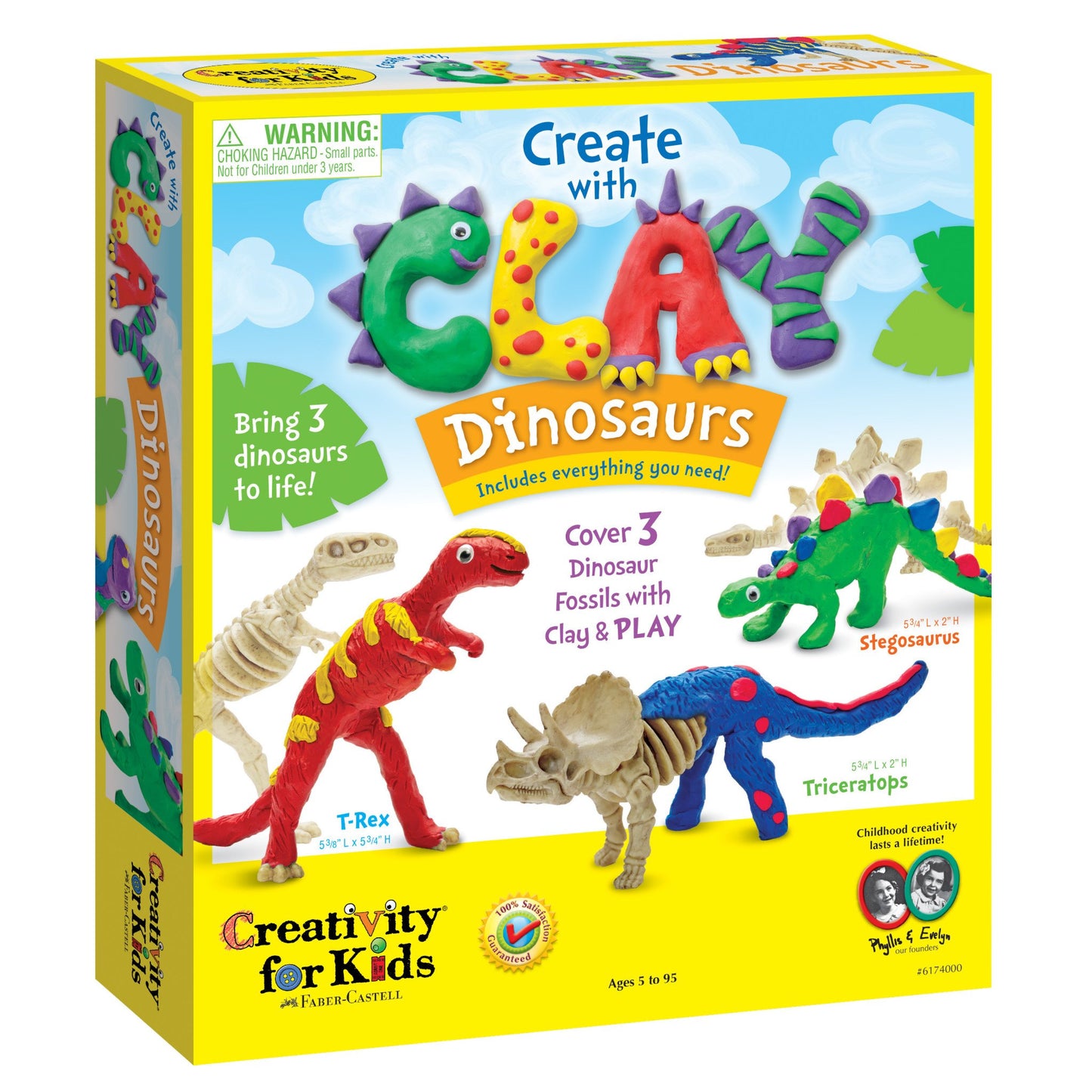 Create With Clay Dinosaurs